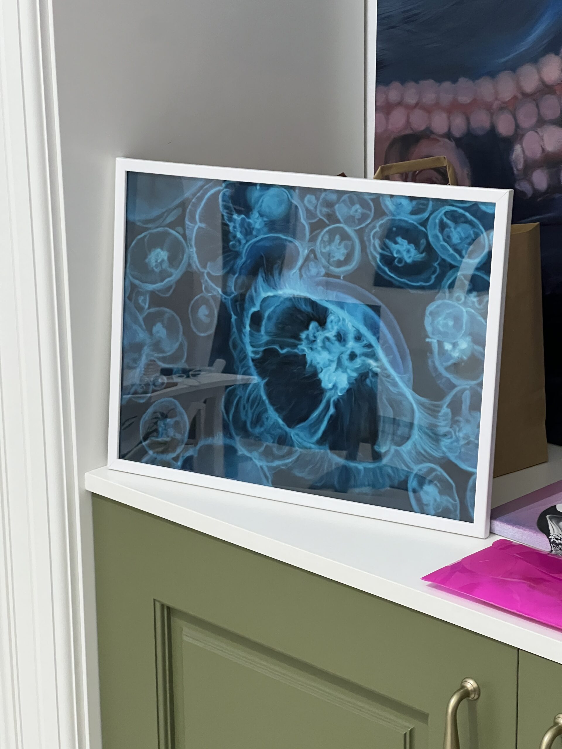 Umělecký tisk Floating Together